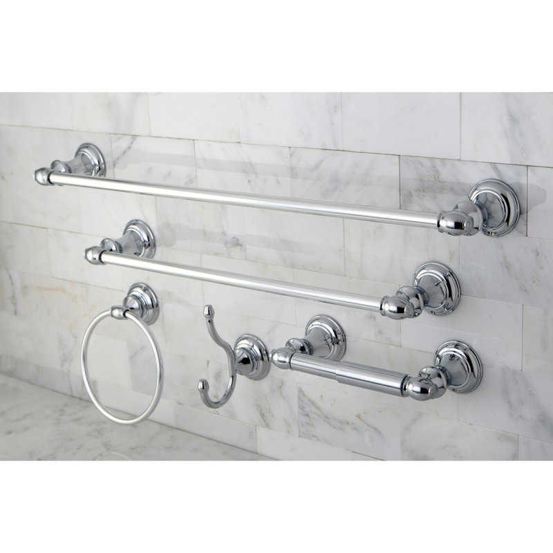 Kingston Brass Provence 5 Piece Bathroom Hardware Set & Reviews Wayfair